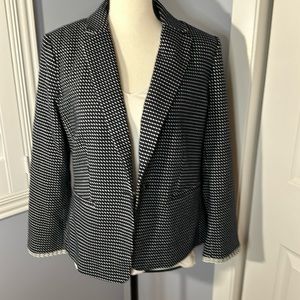 Ann Taylor polka dot blazer